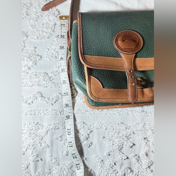 Dooney & Bourke Green and Tan Crossbody Bag - Picture 15 of 15